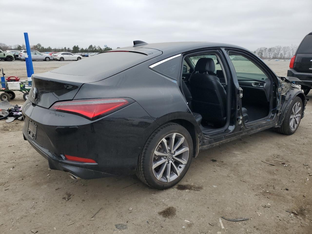 2024 Acura Integra VIN 19UDE4H28RA024247 Copart auction photo, side / front end damage thumbnail 3