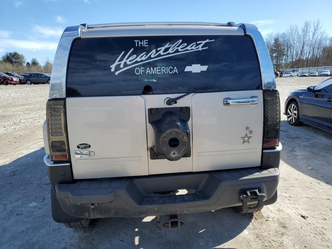 2006 Hummer H3 VIN 5GTDN136168313862 Copart auction photo, front end damage thumbnail 6