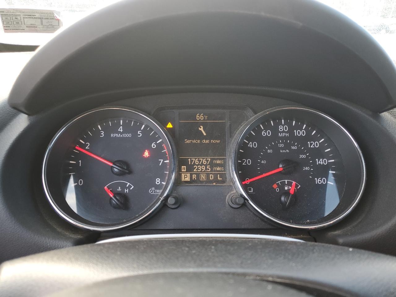 2013 Nissan Rogue VIN JN8AS5MV5DW602899 Copart auction photo, normal wear / minor dent/scratches damage thumbnail 9