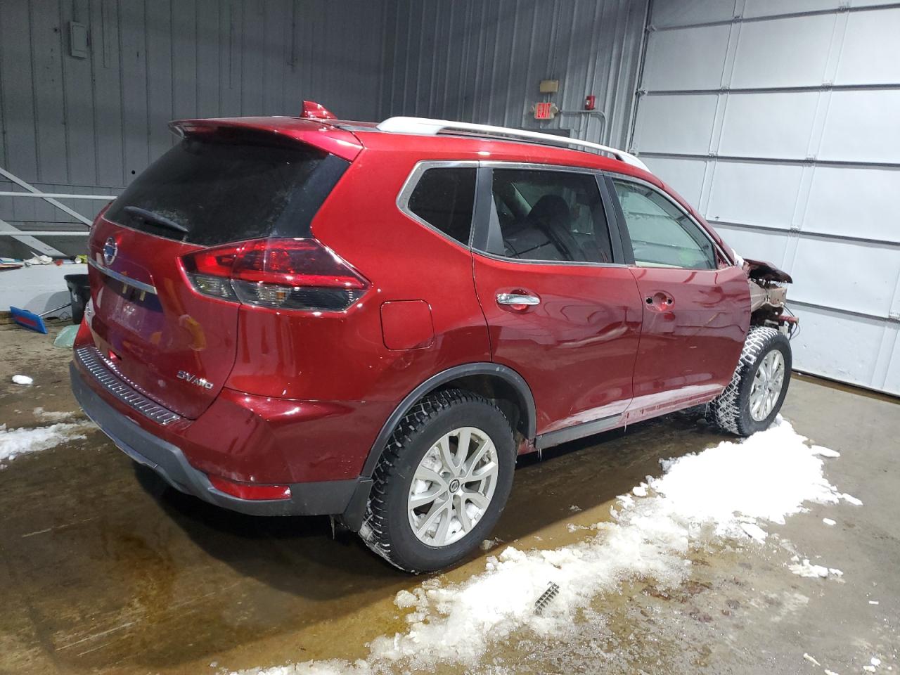 2018 Nissan Rogue VIN 5N1AT2MV3JC789530 Copart auction photo, front end / minor dent/scratches damage thumbnail 3