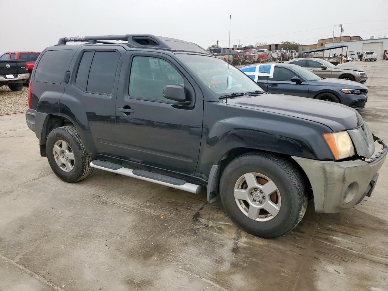 2008 Nissan XTerra VIN 5N1AN08U48C534671 Copart auction photo, side / front end damage thumbnail 4