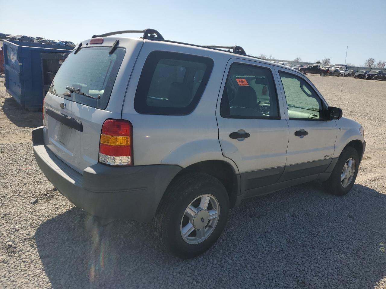 2002 Ford Escape VIN 1FMYU02112KB00947 Copart auction photo, side damage thumbnail 3