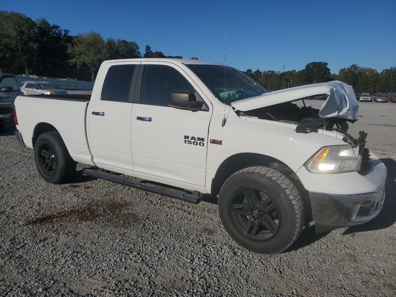 2016 RAM 1500 VIN 1C6RR7GTXGS370156 Copart auction photo, front end damage thumbnail 4