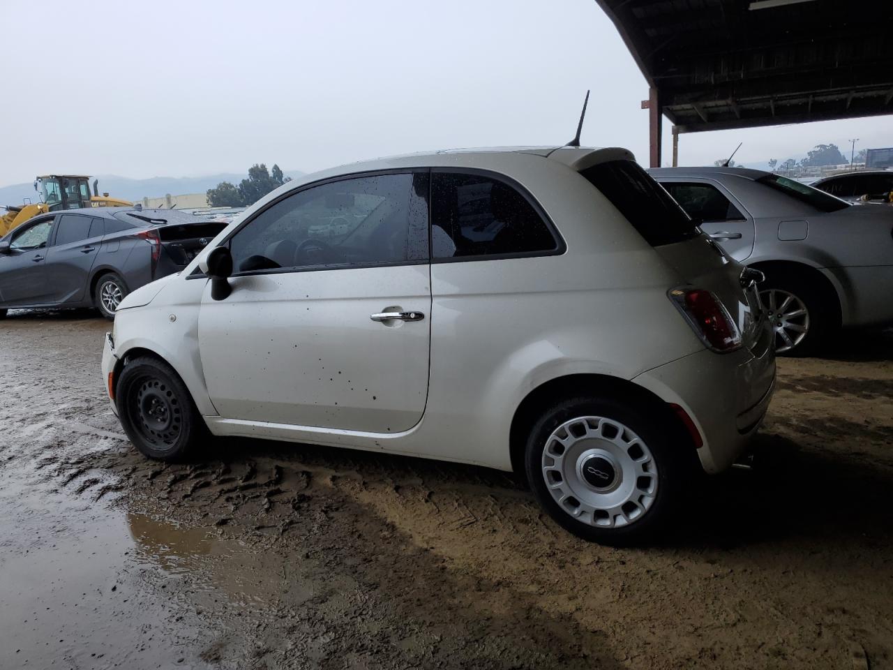 2013 Fiat 500 VIN 3C3CFFAR8DT754787 Copart auction photo, front end damage thumbnail 2