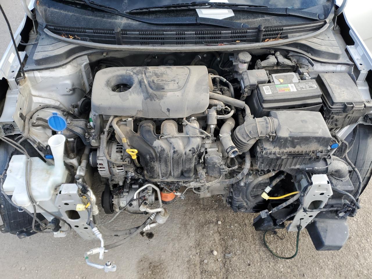 2018 KIA Rio VIN 3KPA25AB2JE087839 Copart auction photo, front end damage thumbnail 11