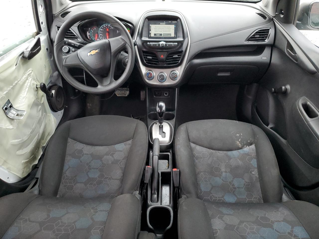 2017 Chevrolet Spark VIN KL8CB6SA5HC742428 Copart auction photo, side / front end damage thumbnail 8