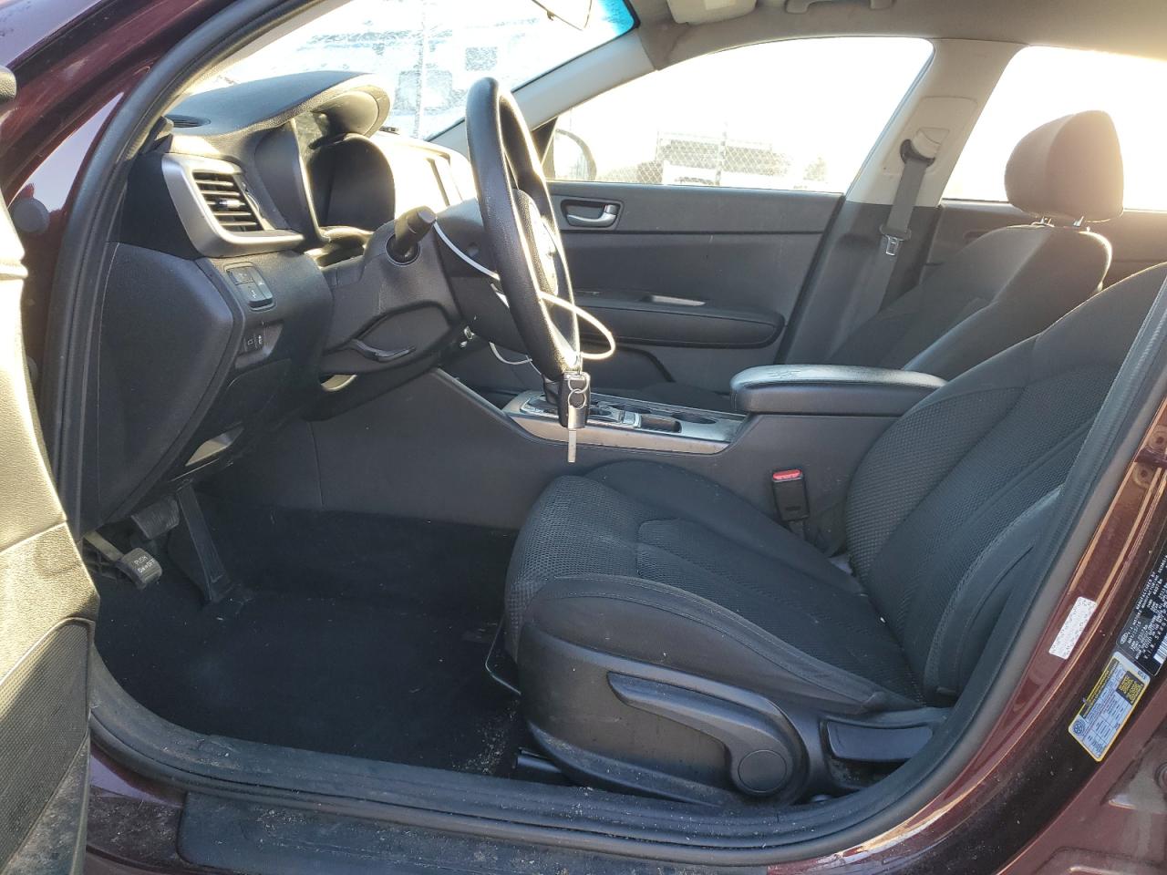2019 KIA Optima VIN 5XXGT4L30KG375925 Copart auction photo, rear end / front end damage thumbnail 7