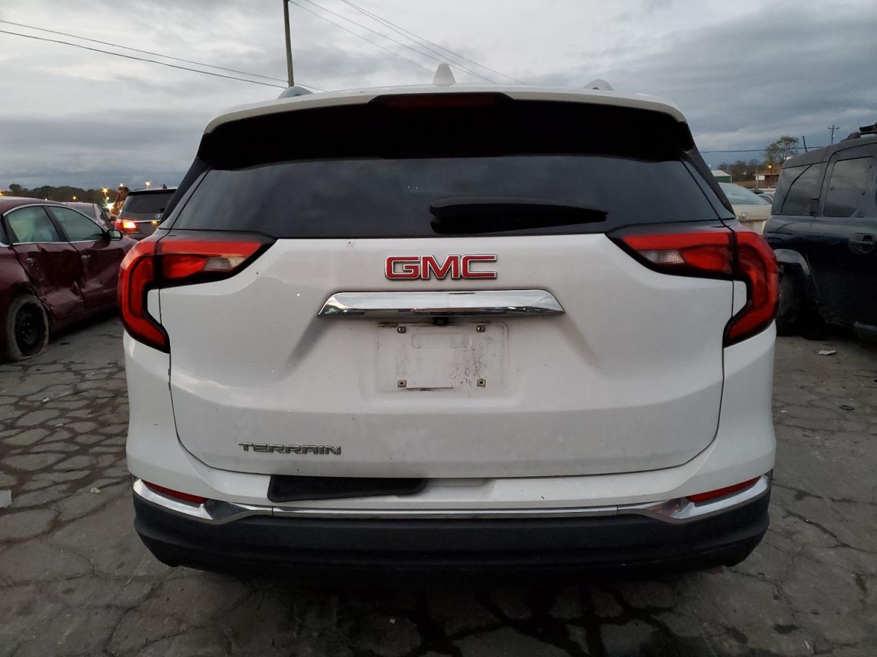 2020 GMC Terrain VIN 3GKALPEVXLL139329 Copart auction photo, front end / side damage thumbnail 6