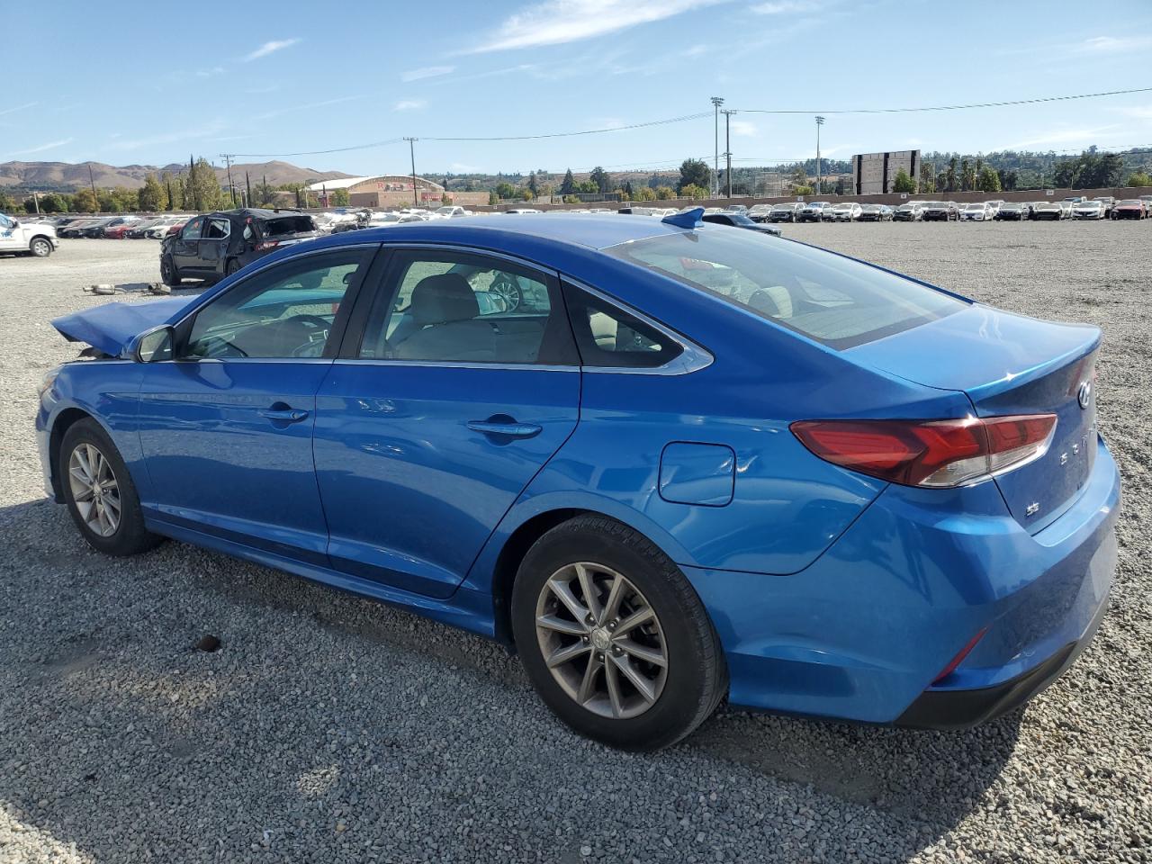 2019 Hyundai Sonata VIN 5NPE24AF1KH783863 Copart auction photo, front end damage thumbnail 2