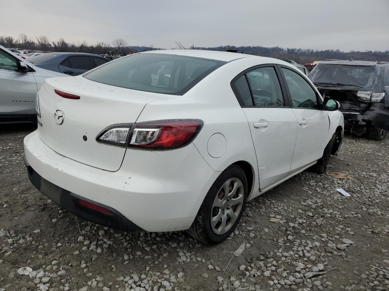 2011 Mazda 3 VIN JM1BL1UF7B1495525 Copart auction photo, all over damage thumbnail 3