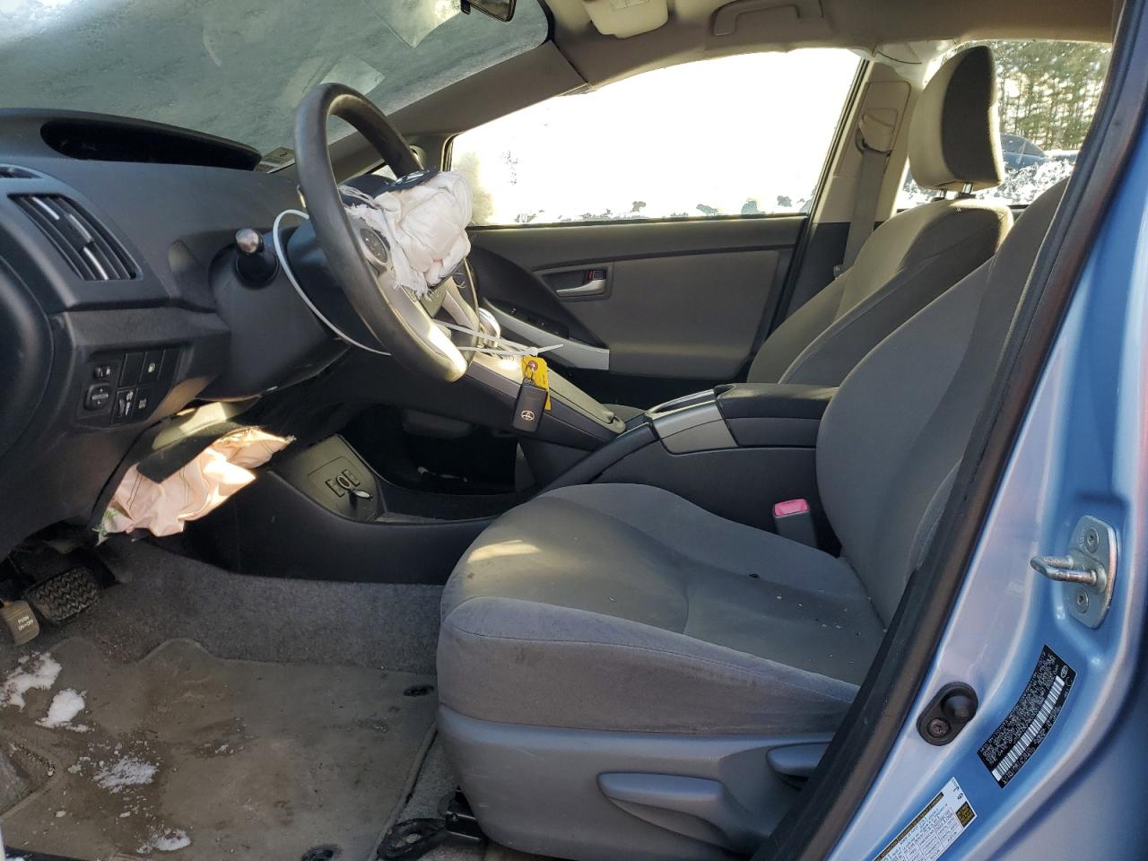 2013 Toyota Prius VIN JTDKN3DP8D3031388 Copart auction photo, front end damage thumbnail 7