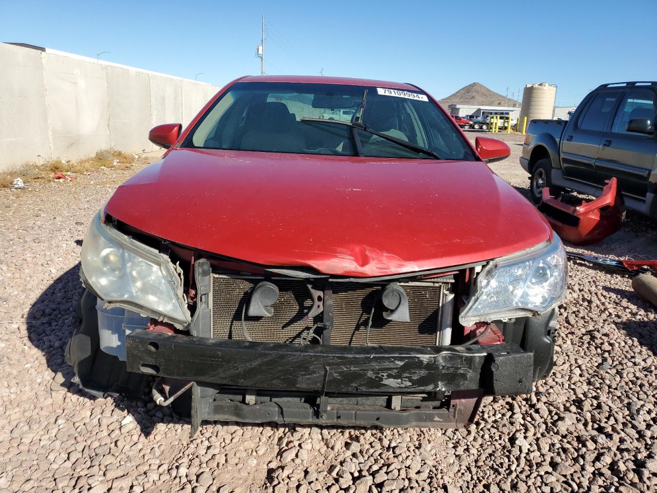 2012 Toyota Camry VIN 4T1BF1FK0CU537627 Copart auction photo, front end damage thumbnail 5