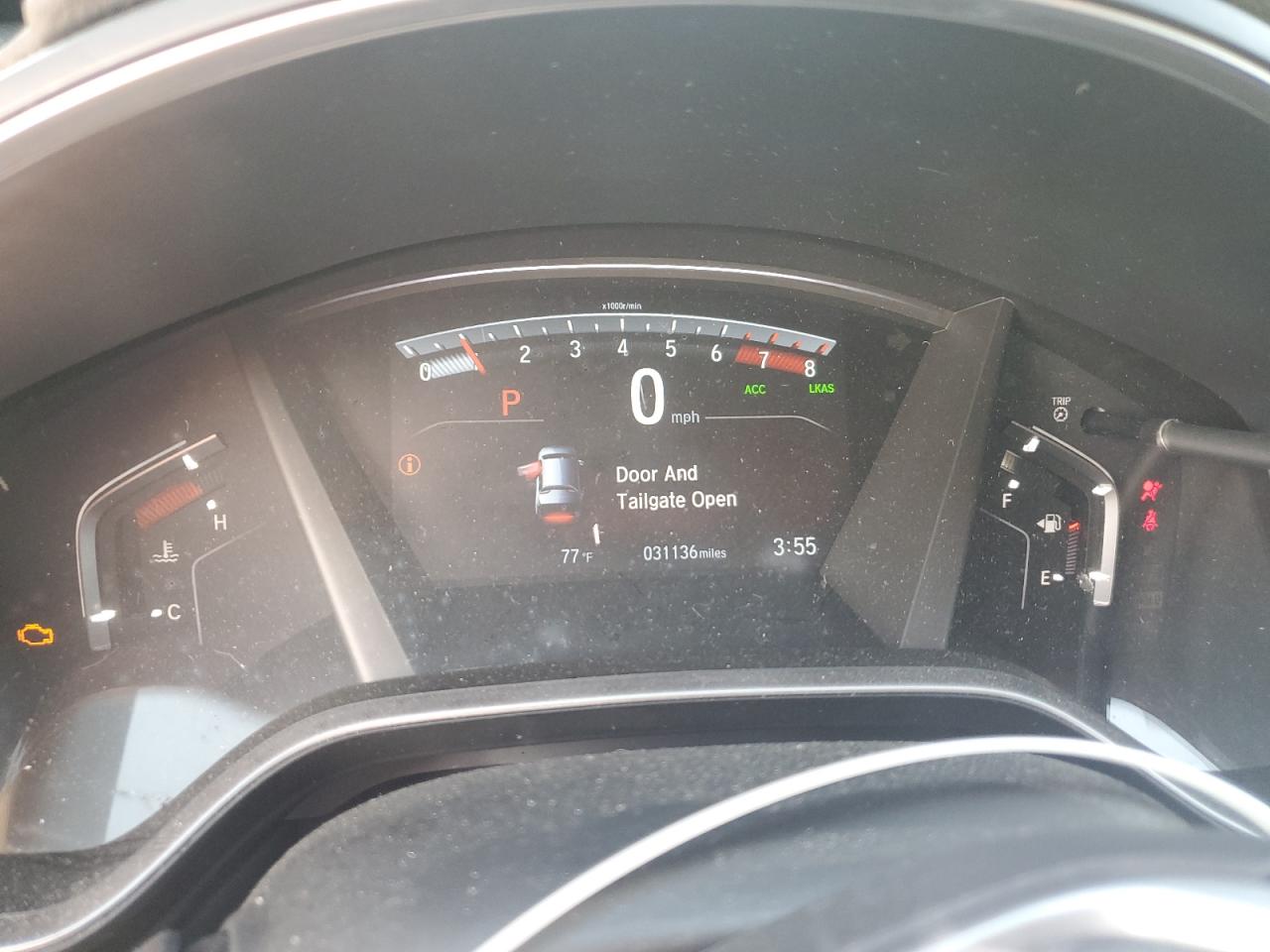 2019 Honda CR-V VIN 7FARW2H52KE024441 Copart auction photo, front end damage thumbnail 9