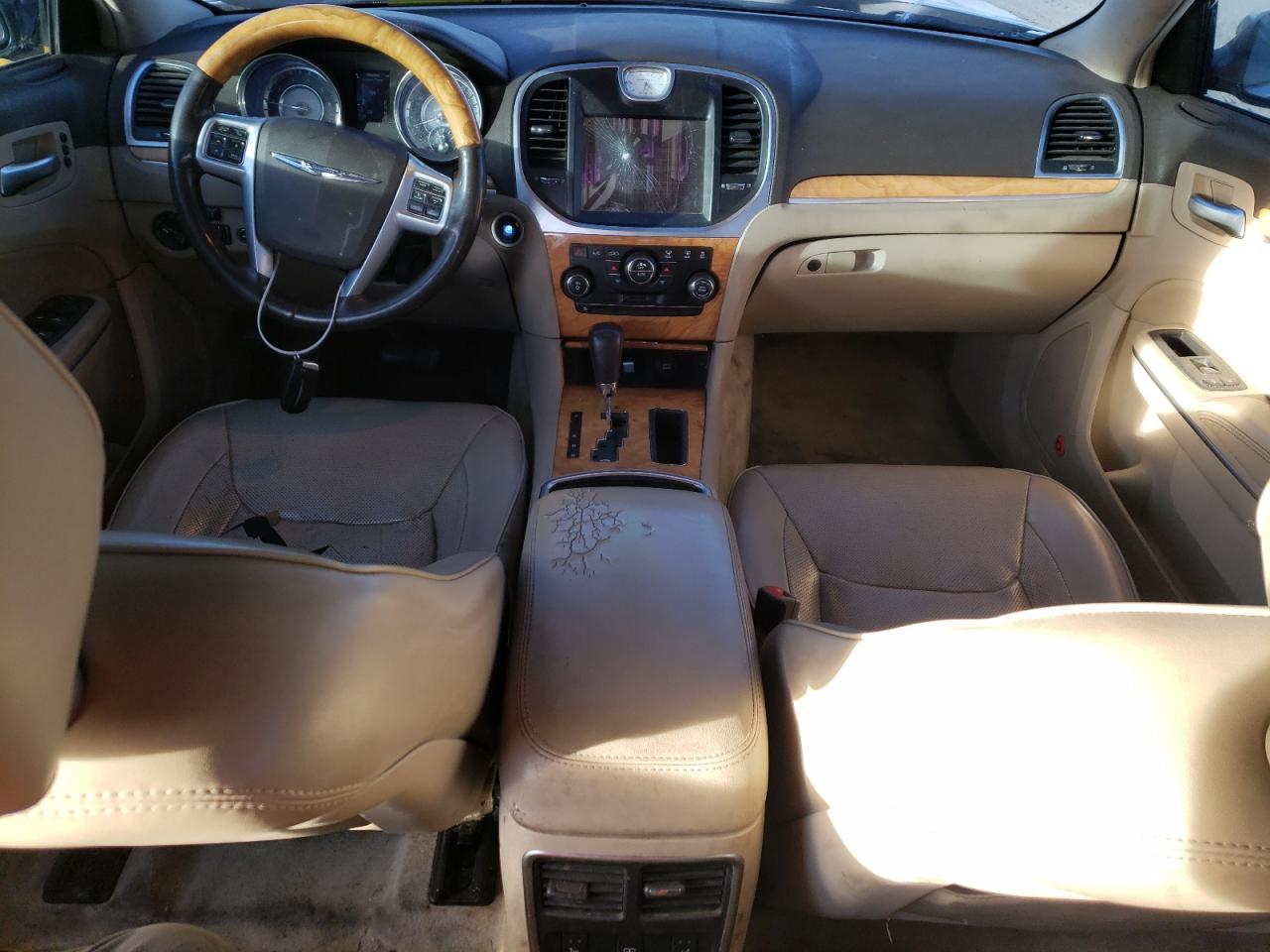 2013 Chrysler 300 VIN 2C3CCAET0DH666259 Copart auction photo, rear end damage thumbnail 8