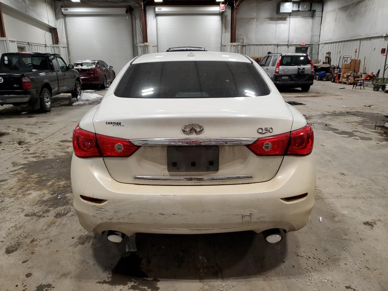 2017 Infiniti Q50 VIN JN1EV7AP7HM740311 Copart auction photo, mechanical / front end damage thumbnail 6