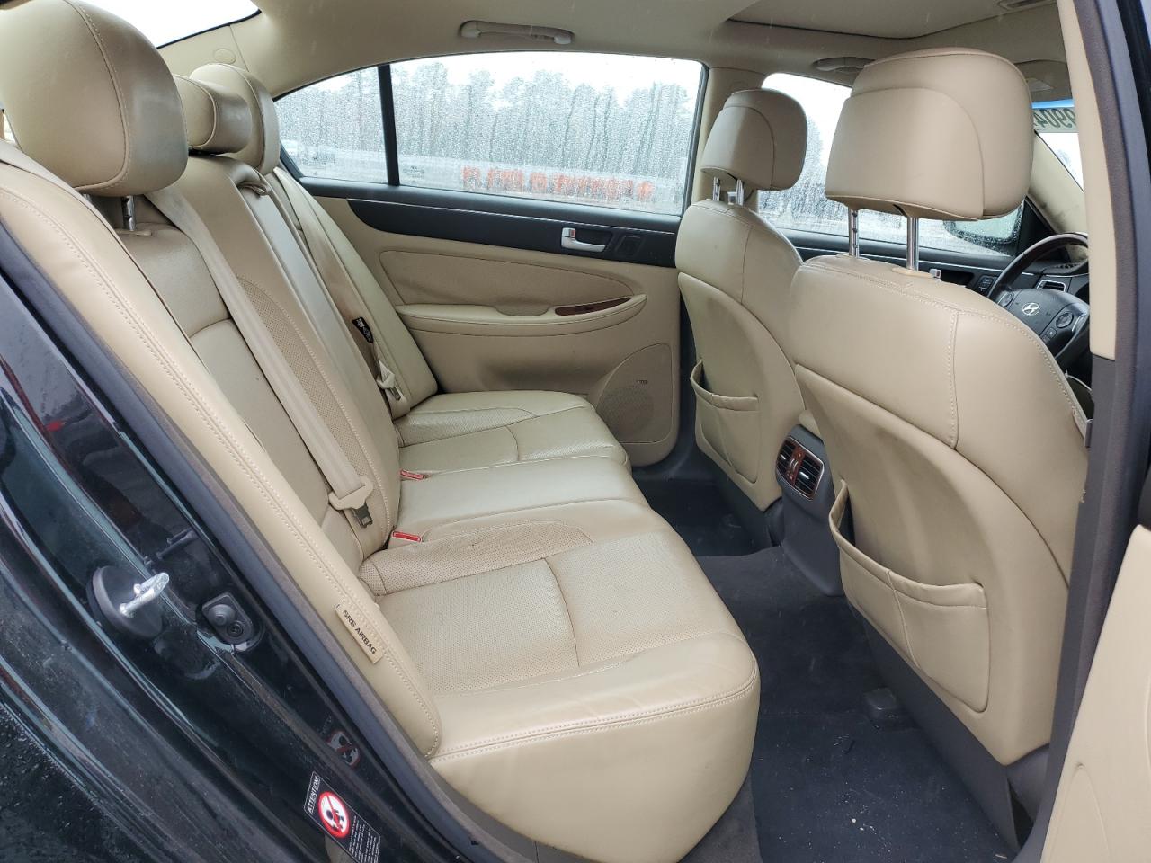 2012 Hyundai Genesis VIN KMHGC4DF4CU192334 Copart auction photo, mechanical damage thumbnail 10