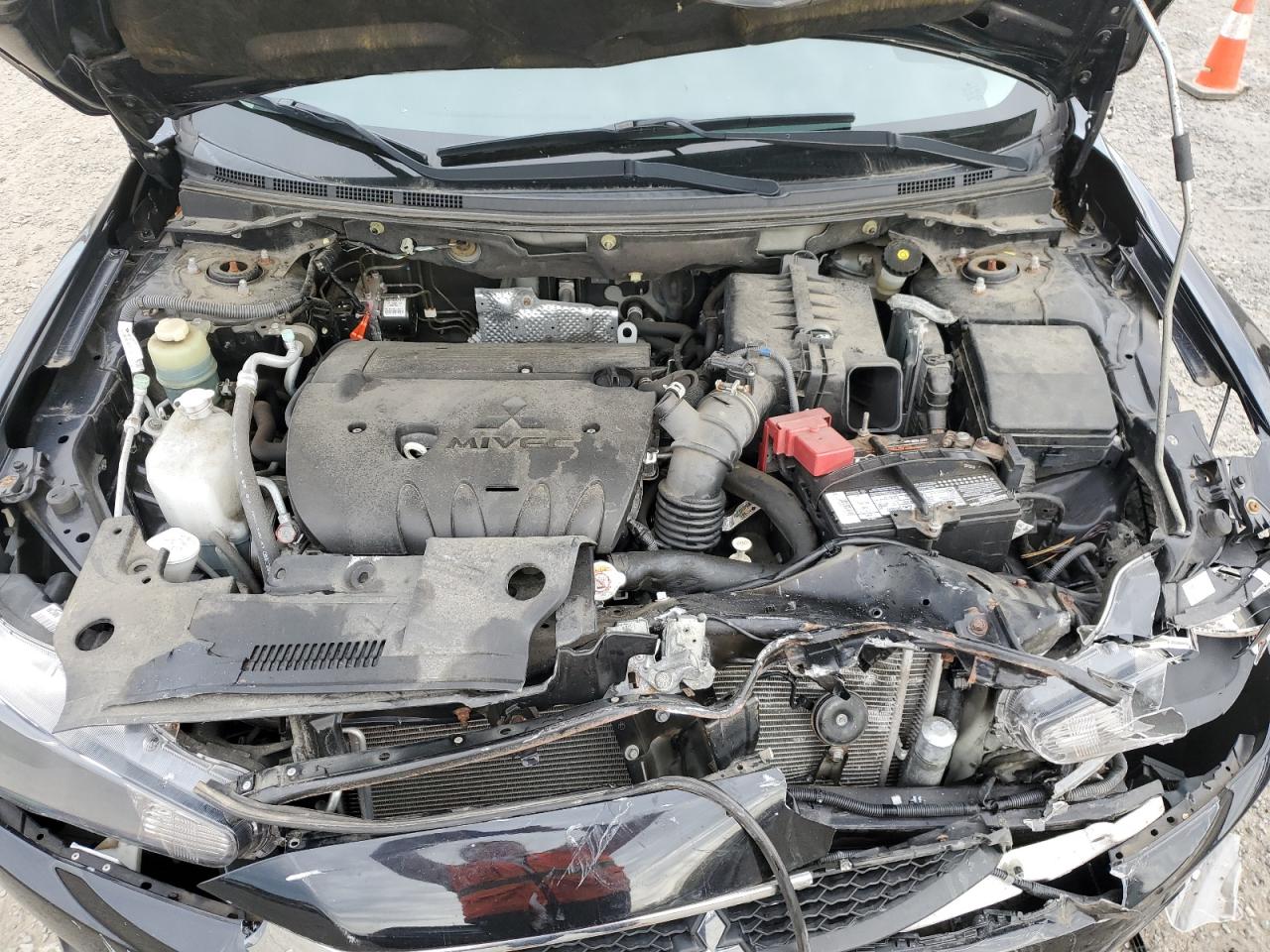 2016 Mitsubishi Lancer VIN JA32V2FW3GU011304 Copart auction photo, front end damage thumbnail 11