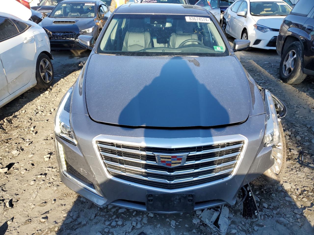 2018 Cadillac CTS VIN 1G6AX5SX5J0147961 Copart auction photo, front end / minor dent/scratches damage thumbnail 5