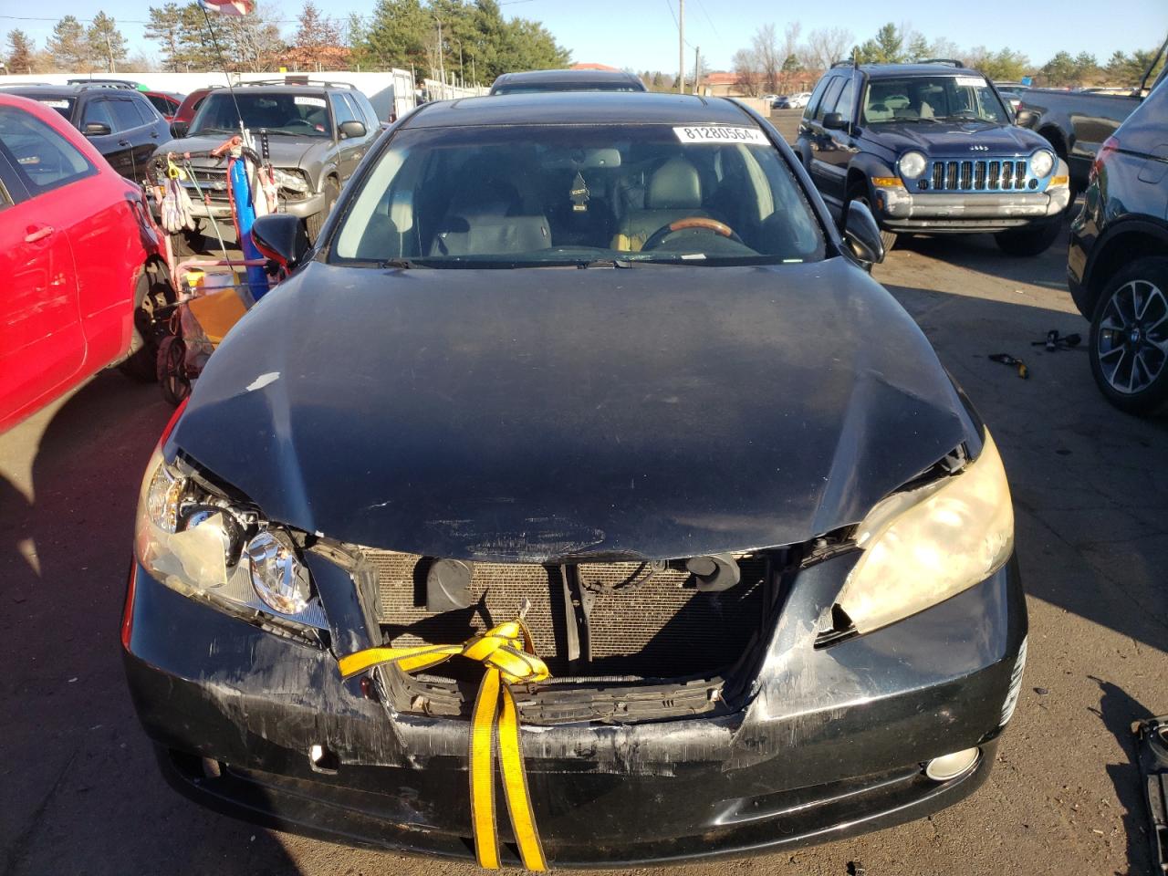 2008 Lexus ES VIN JTHBJ46G582211548 Copart auction photo, front end / minor dent/scratches damage thumbnail 5