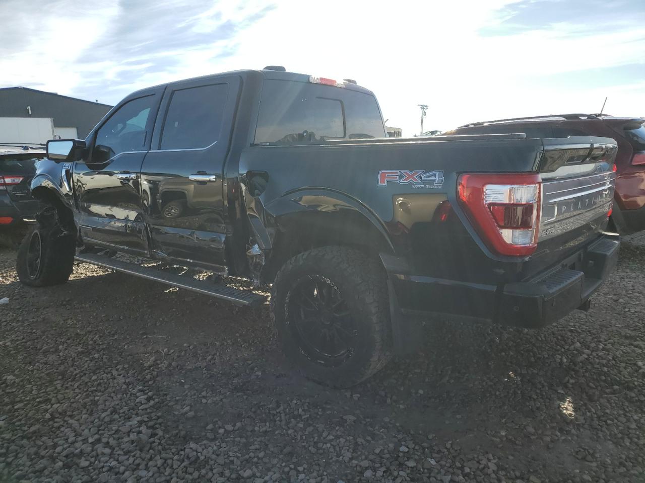 2023 Ford F-150 VIN 1FTFW1ED5PFC15777 Copart auction photo, front end / rear end damage thumbnail 2