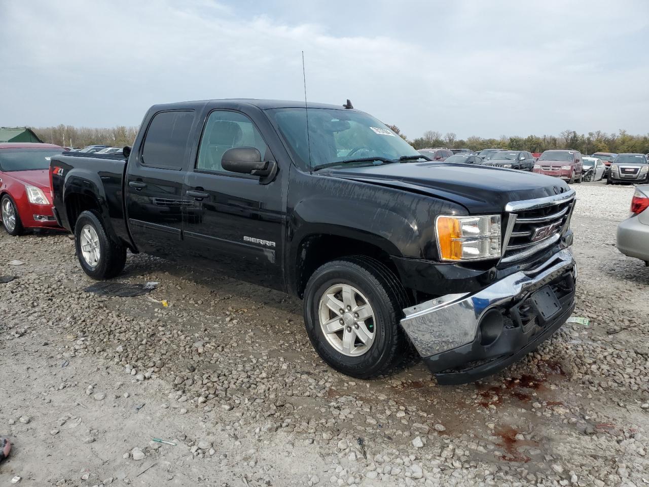 2012 GMC Sierra VIN 3GTP2VE73CG131676 Copart auction photo, front end damage thumbnail 4