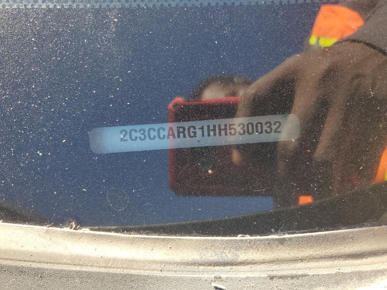2017 Chrysler 300 VIN 2C3CCARG1HH530032 Copart auction photo, rear end damage thumbnail 12