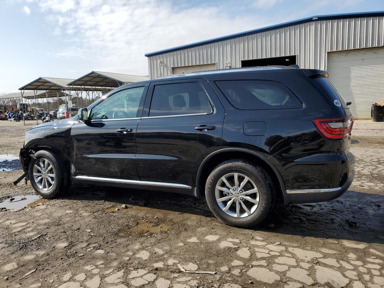 2018 Dodge Durango VIN 1C4RDJAG4JC194044 Copart auction photo, front end / side damage thumbnail 2