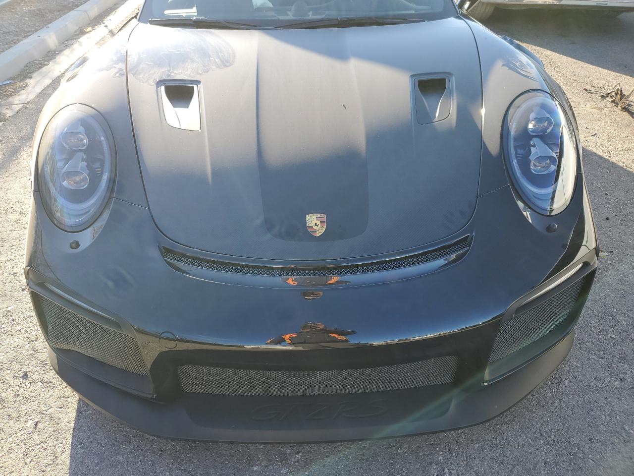 2018 Porsche 911 VIN WP0AE2A99JS185430 Copart auction photo, side damage thumbnail 12
