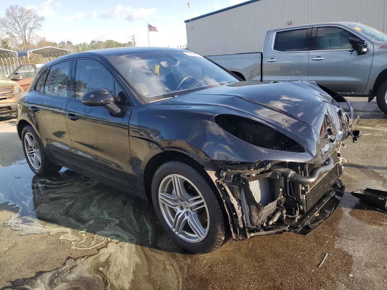 2015 Porsche Macan VIN WP1AB2A51FLB68370 Copart auction photo, front end damage thumbnail 4