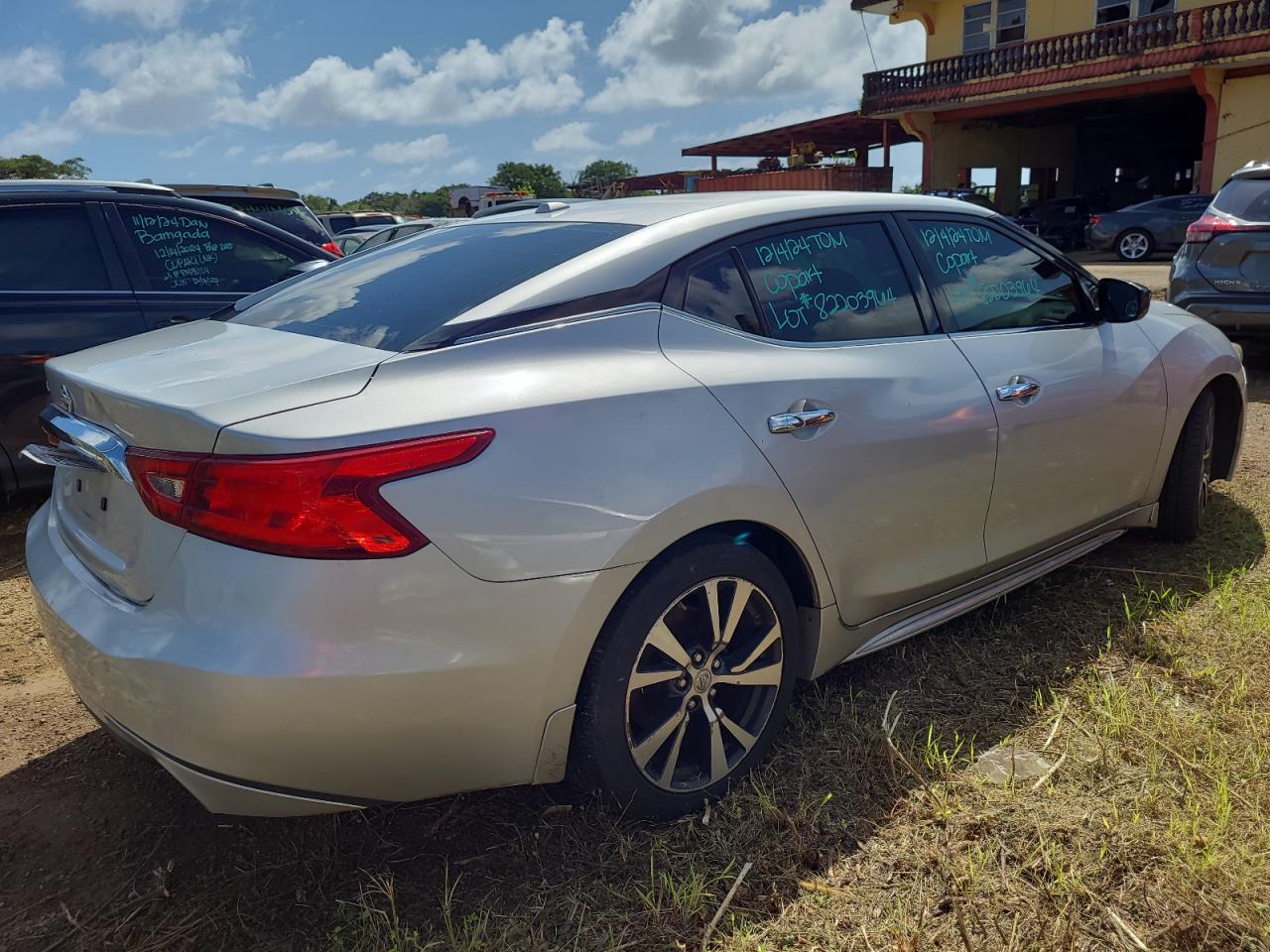 2016 Nissan Maxima VIN 1N4AA6AP7GC379027 Copart auction photo, water/flood damage thumbnail 3