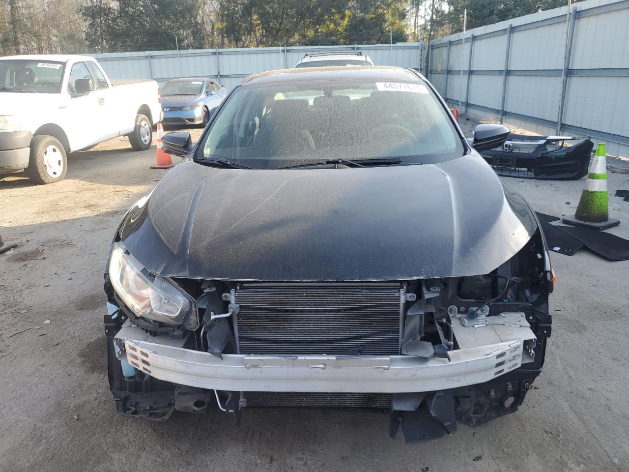 2017 Honda Civic VIN 2HGFC2F71HH524638 Copart auction photo, front end damage thumbnail 5