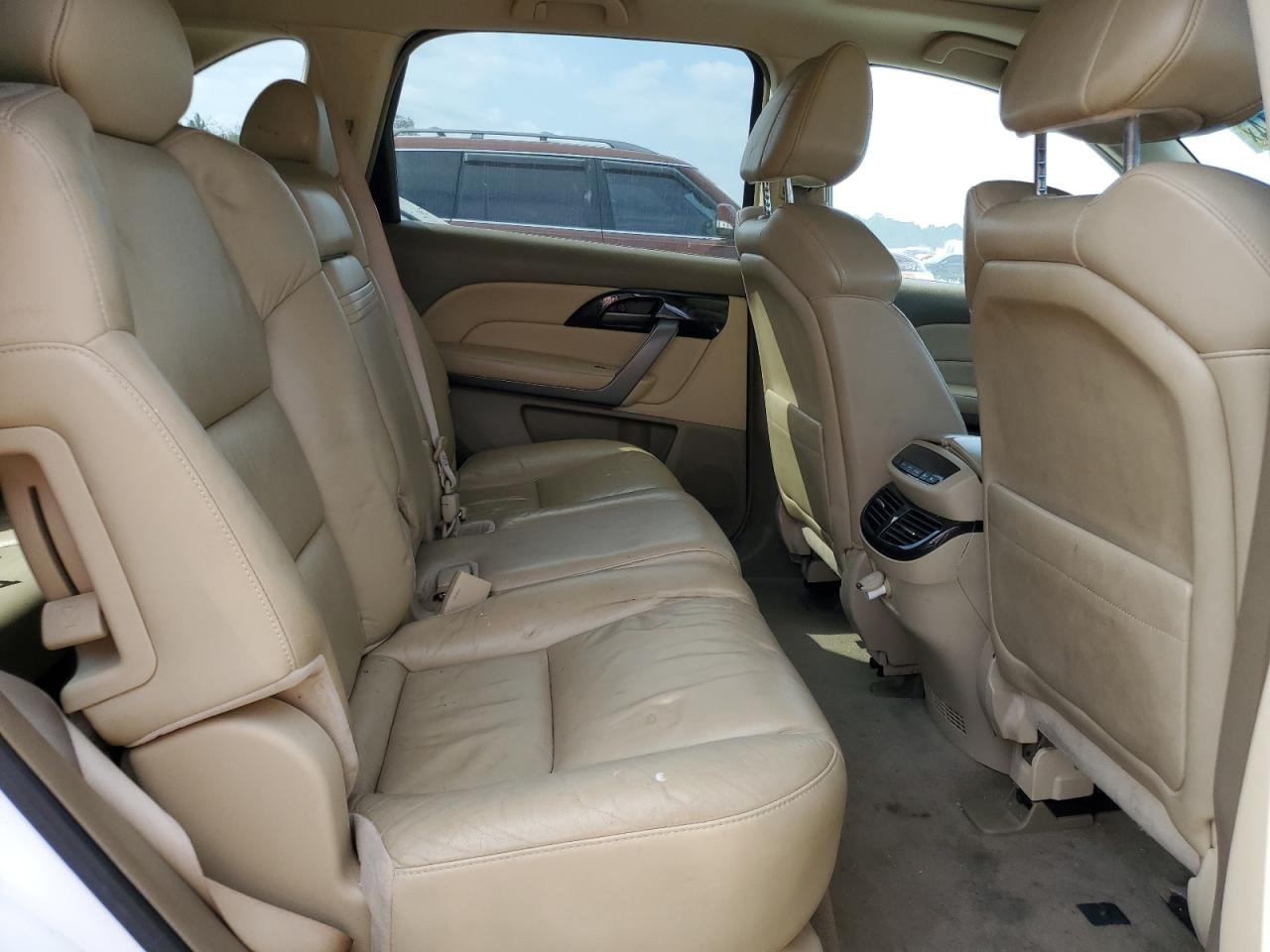 2007 Acura MDX VIN 2HNYD28397H505147 Copart auction photo, front end damage thumbnail 11