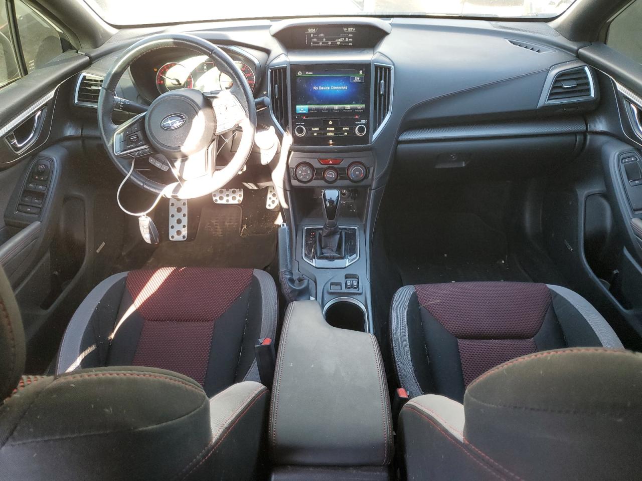 2021 Subaru Impreza VIN 4S3GTAM62M3701864 Copart auction photo, hail damage thumbnail 8