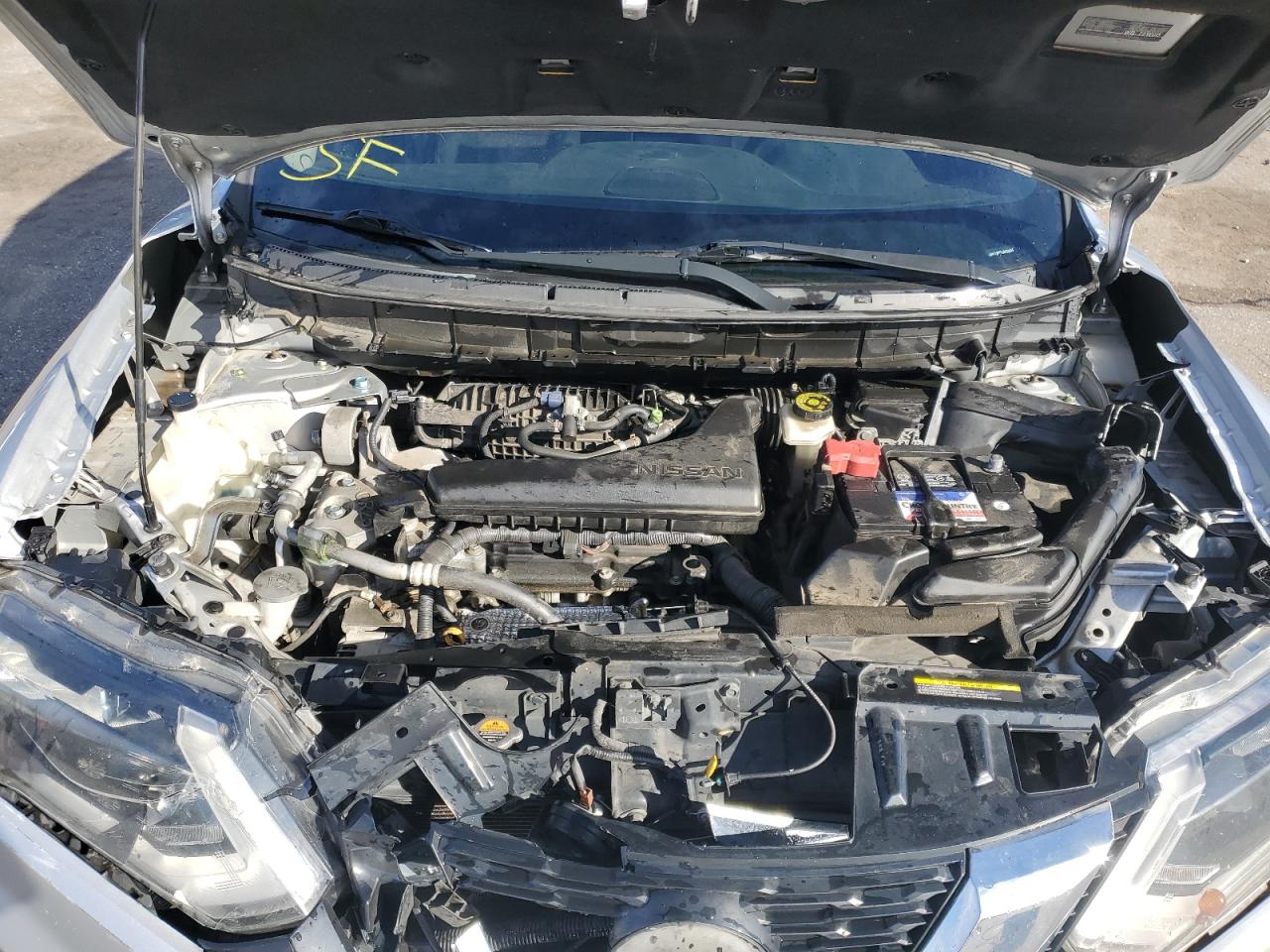 2018 Nissan Rogue VIN JN8AT2MT9JW456593 Copart auction photo, front end / side damage thumbnail 12