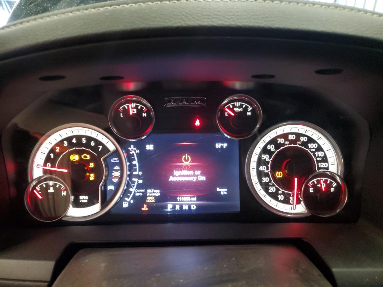 2017 RAM 1500 VIN 1C6RR7MT8HS710975 Copart auction photo, front end damage thumbnail 9