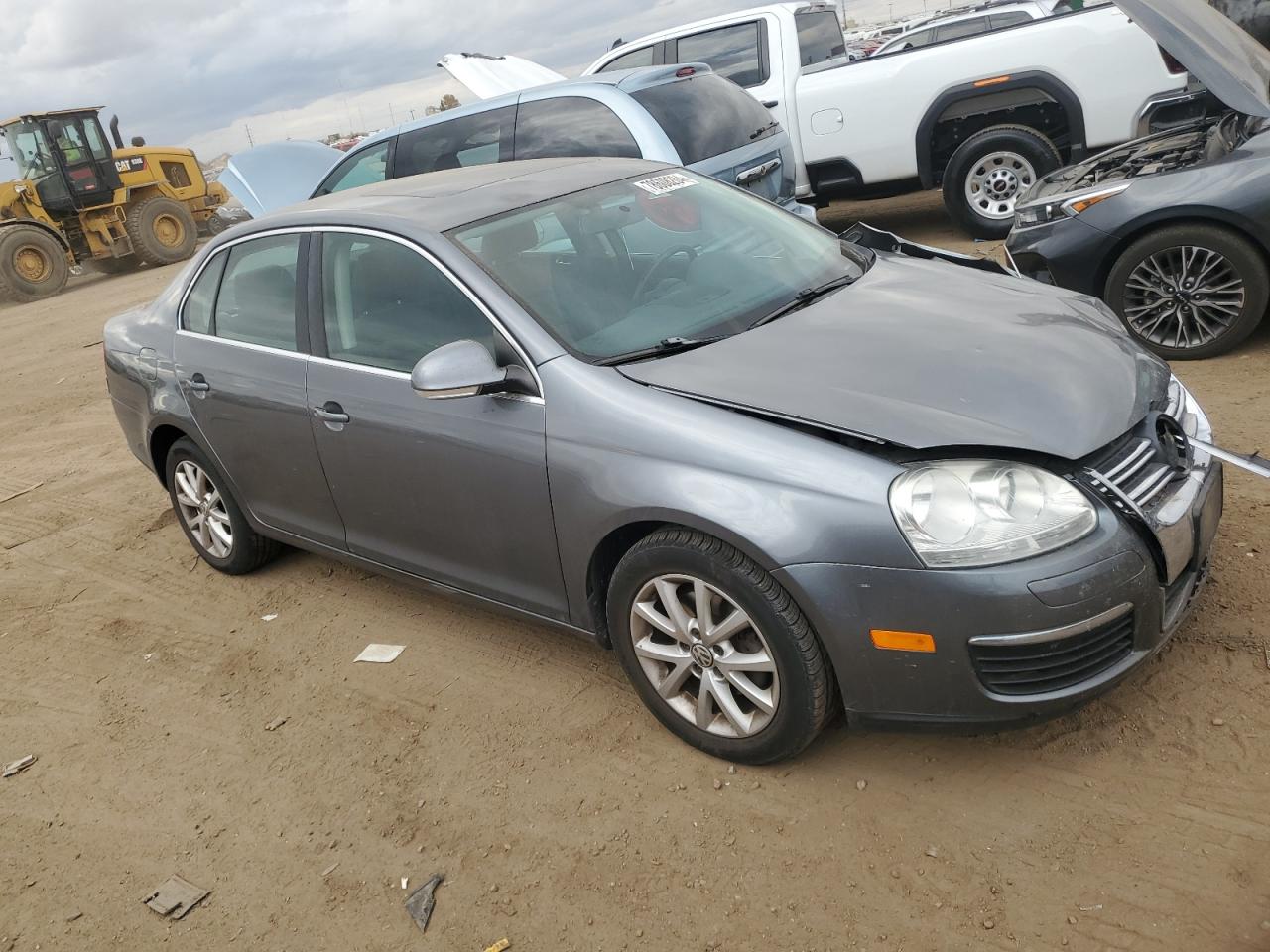 2010 Volkswagen Jetta VIN 3VWRX7AJ4AM034747 Copart auction photo, front end damage thumbnail 4
