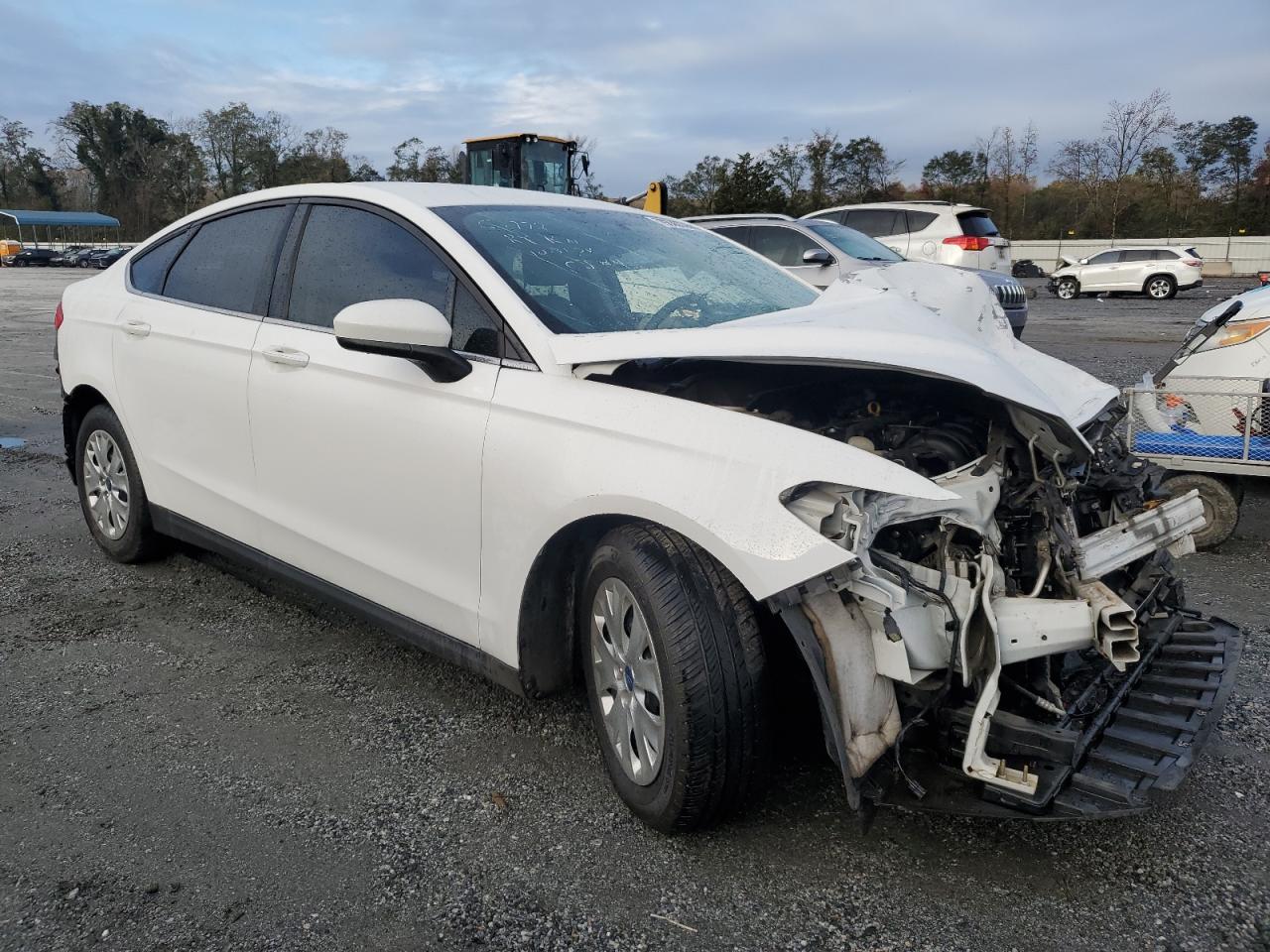 2014 Ford Fusion VIN 1FA6P0G75E5369137 Copart auction photo, front end / minor dent/scratches damage thumbnail 4