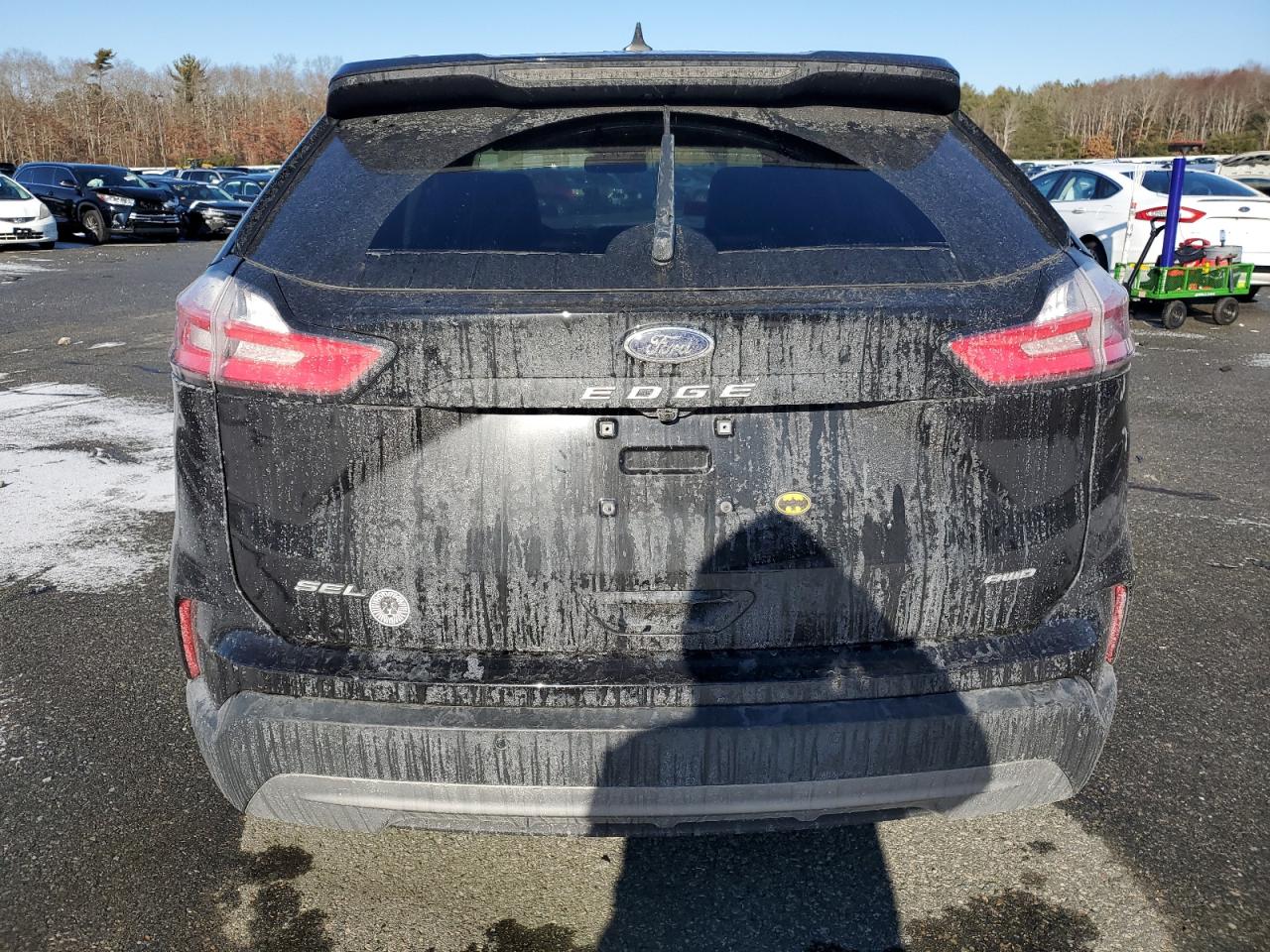 2021 Ford Edge VIN 2FMPK4J9XMBA25095 Copart auction photo, front end / minor dent/scratches damage thumbnail 6