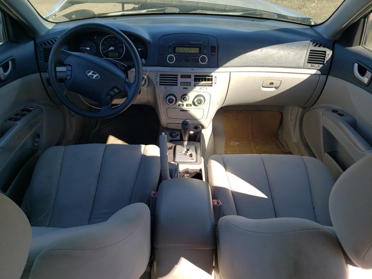 2008 Hyundai Sonata VIN 5NPET46C08H350880 Copart auction photo, front end damage thumbnail 8