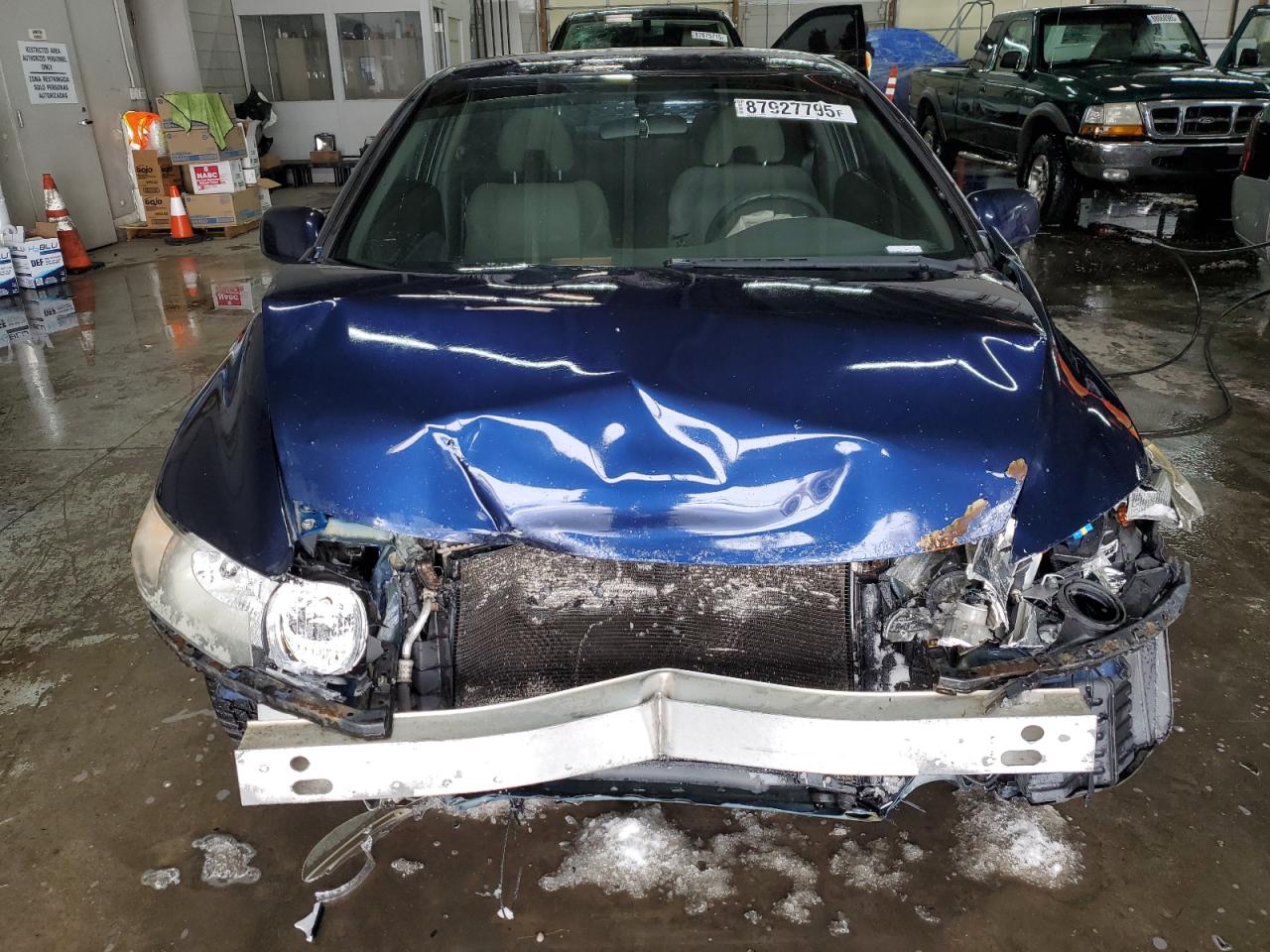 2011 Honda Civic VIN 2HGFG1B64BH513779 Copart auction photo, front end / rear end damage thumbnail 5