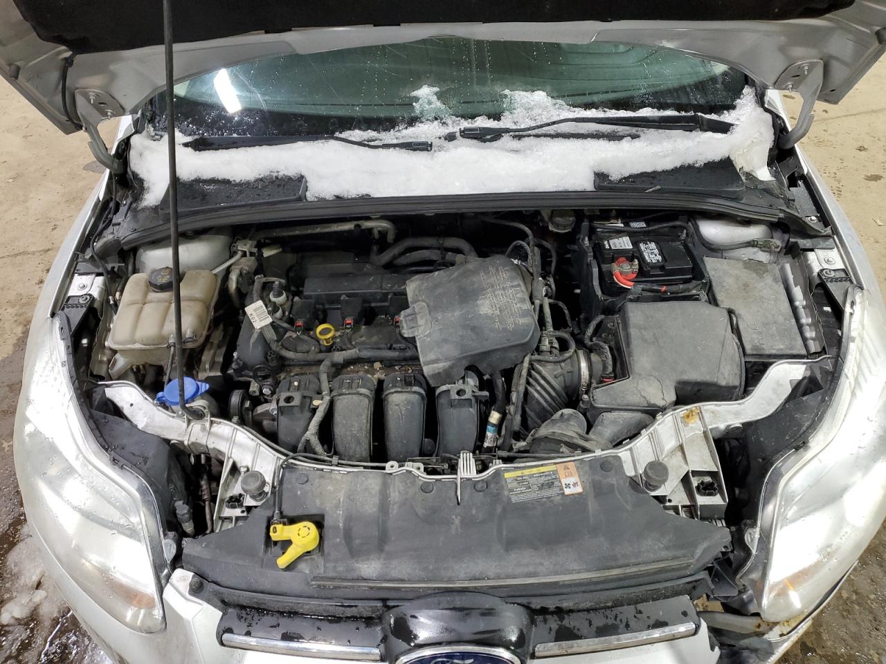 2014 Ford Focus VIN 1FADP3K20EL207366 Copart auction photo, front end / side damage thumbnail 12