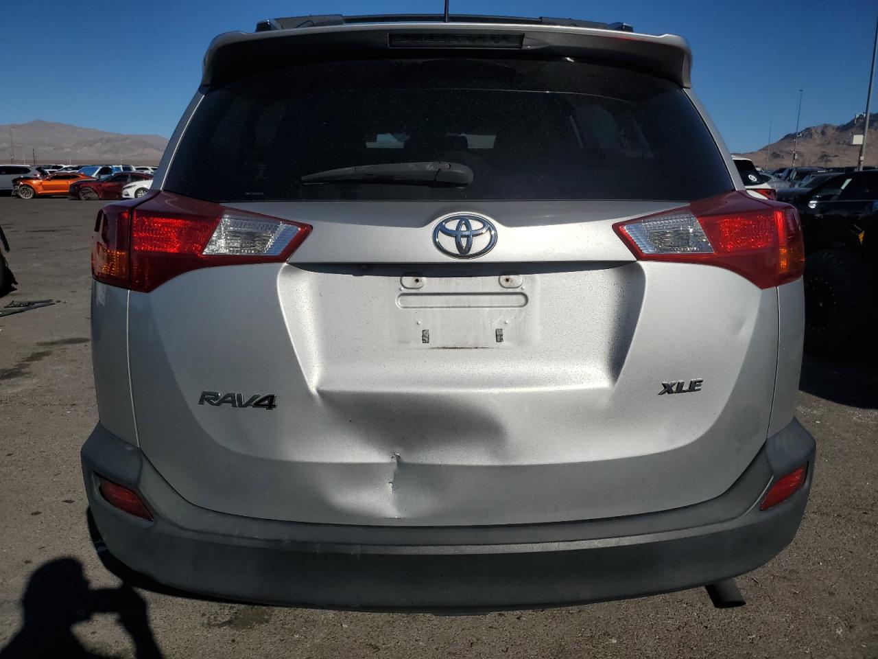 2013 Toyota RAV 4 VIN JTMWFREV8D5001553 Copart auction photo, front end / rear end damage thumbnail 6