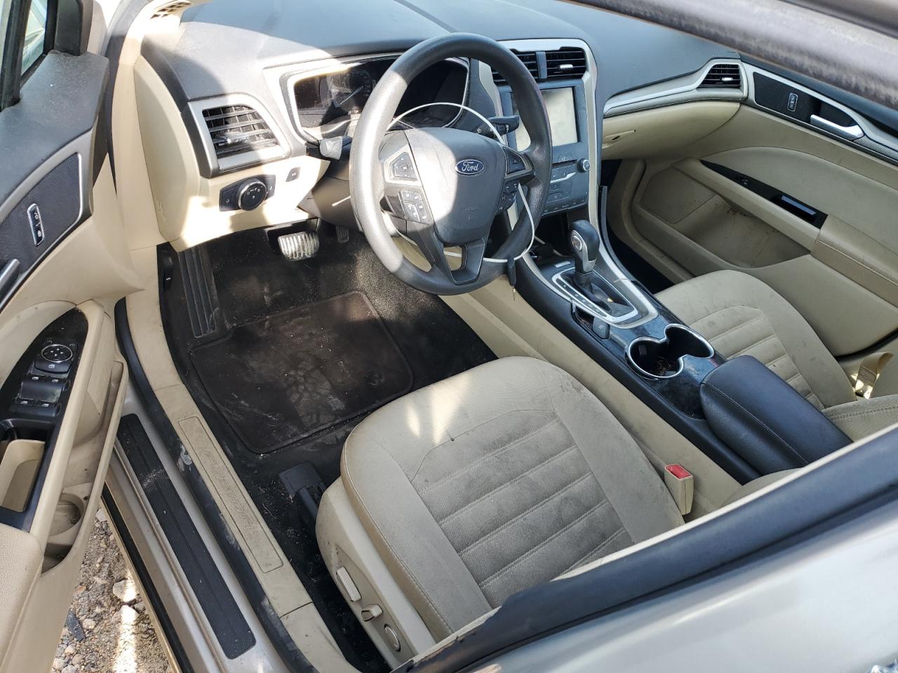 2015 Ford Fusion VIN 3FA6P0H77FR220452 Copart auction photo, side / rear end damage thumbnail 8