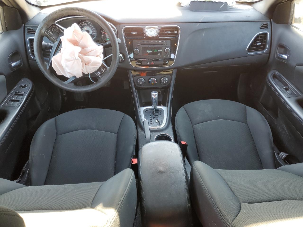 2012 Chrysler 200 VIN 1C3CCBAB7CN105128 Copart auction photo, front end damage thumbnail 8