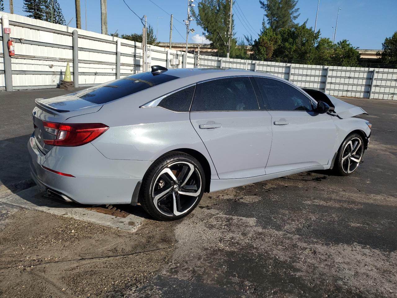 2022 Honda Accord VIN 1HGCV1F39NA046872 Copart auction photo, front end damage thumbnail 3
