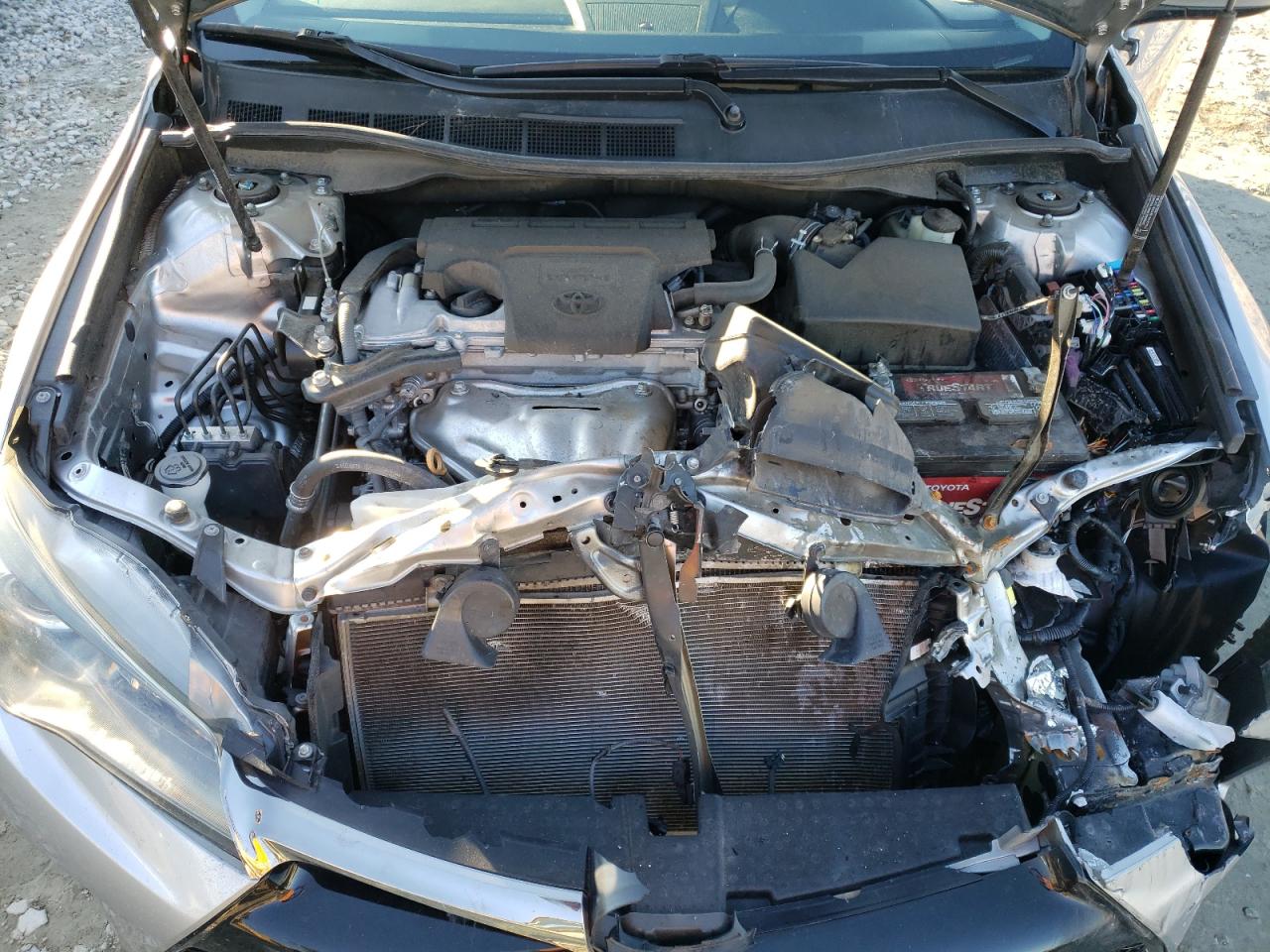 2017 Toyota Camry VIN 4T1BF1FK9HU326692 Copart auction photo, front end damage thumbnail 11