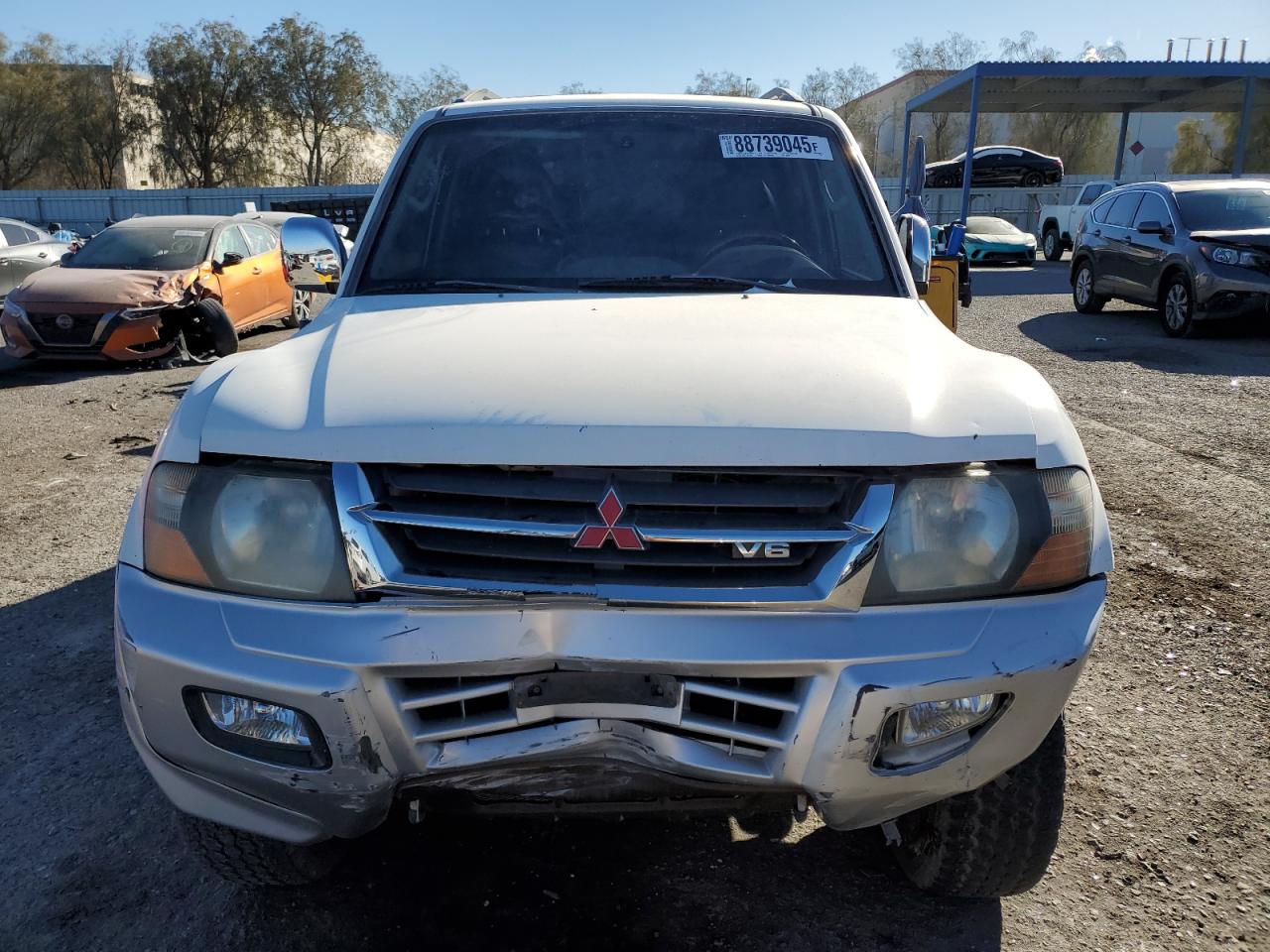 2001 Mitsubishi Montero VIN JA4MW51R41J005122 Copart auction photo, front end damage thumbnail 5