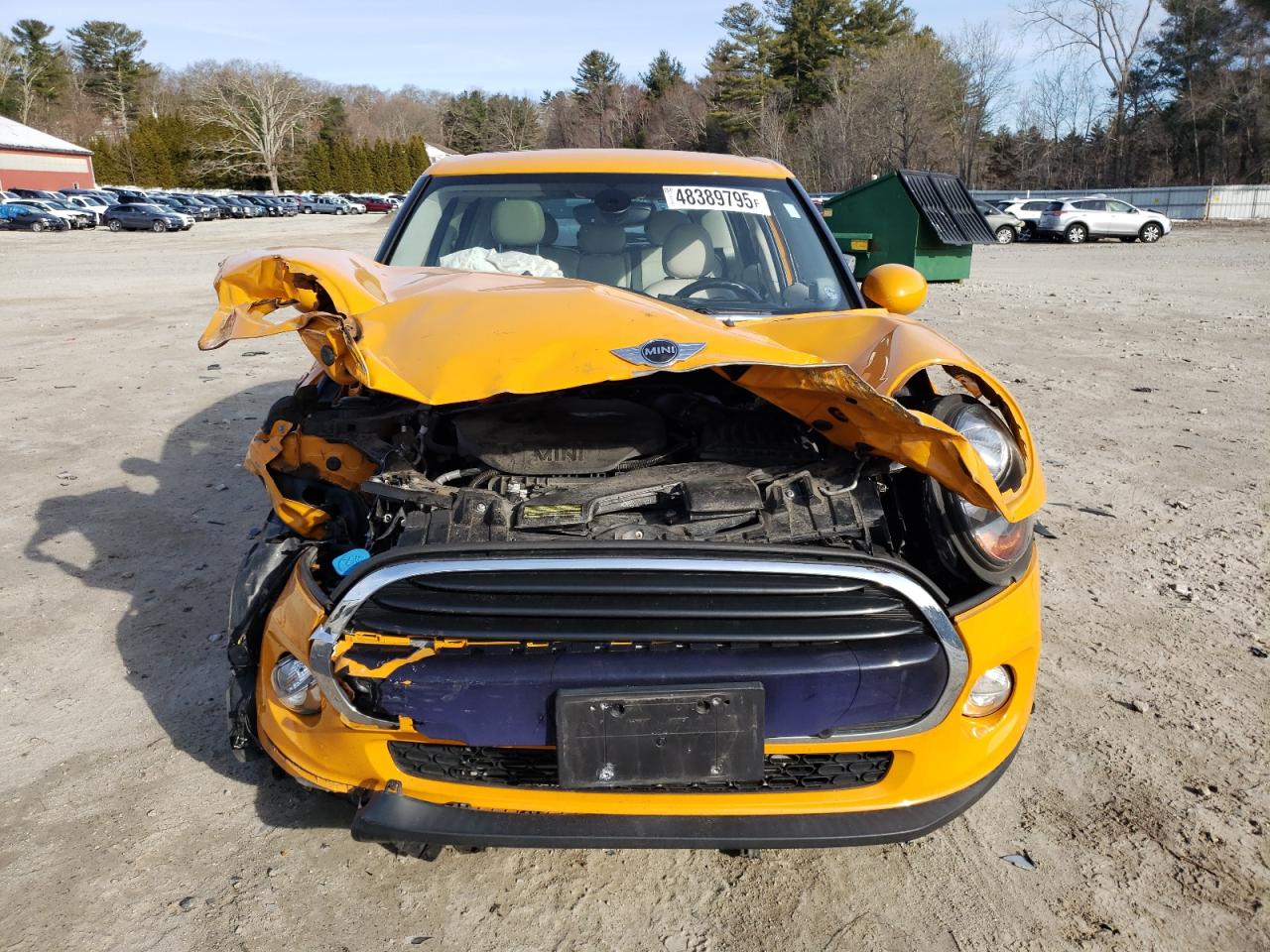 2016 MINI Cooper VIN WMWXU1C51G2D08650 Copart auction photo, front end / minor dent/scratches damage thumbnail 5