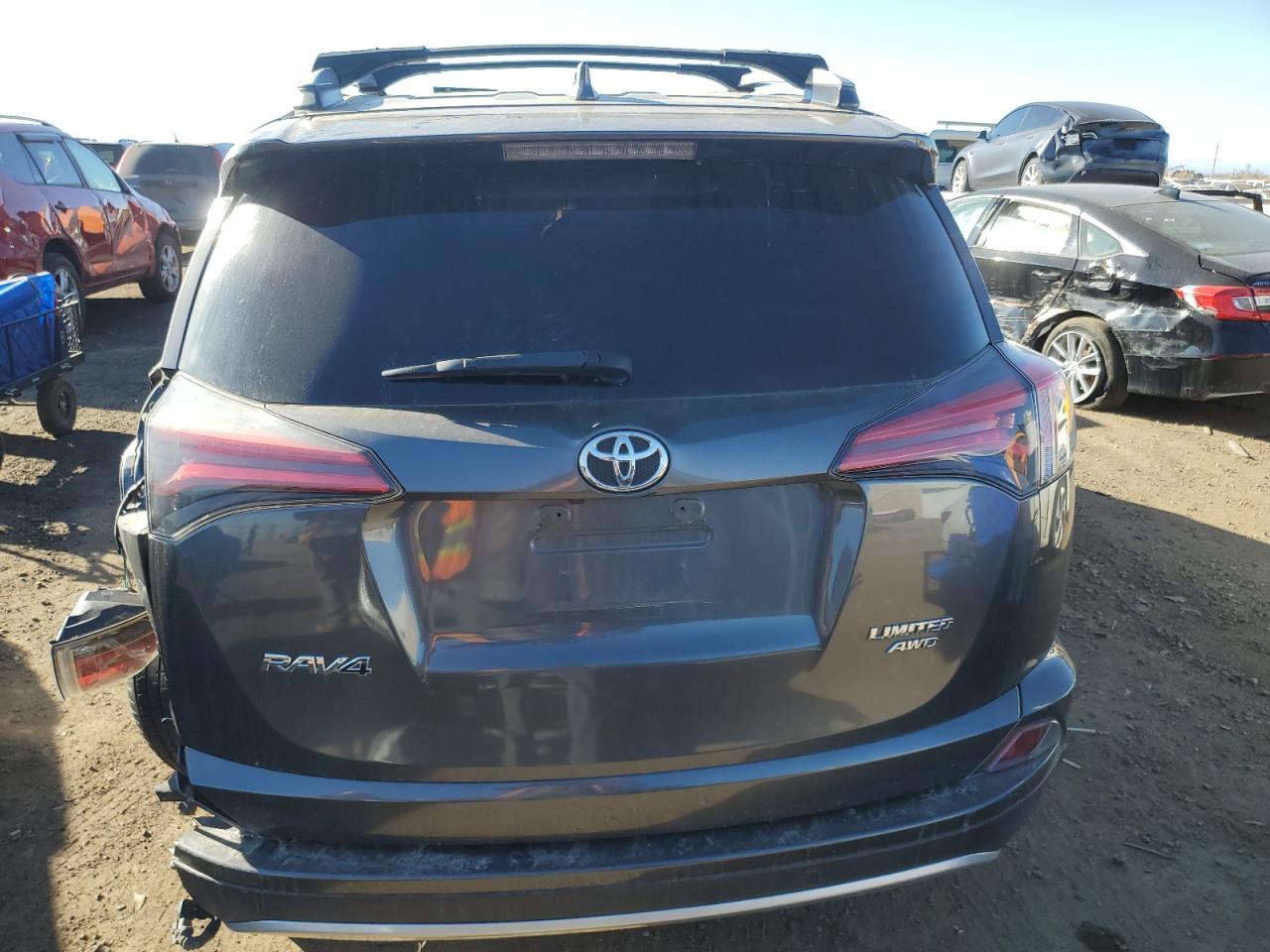 2017 Toyota RAV 4 VIN JTMDFREV4HJ153379 Copart auction photo, undercarriage / all over damage thumbnail 6