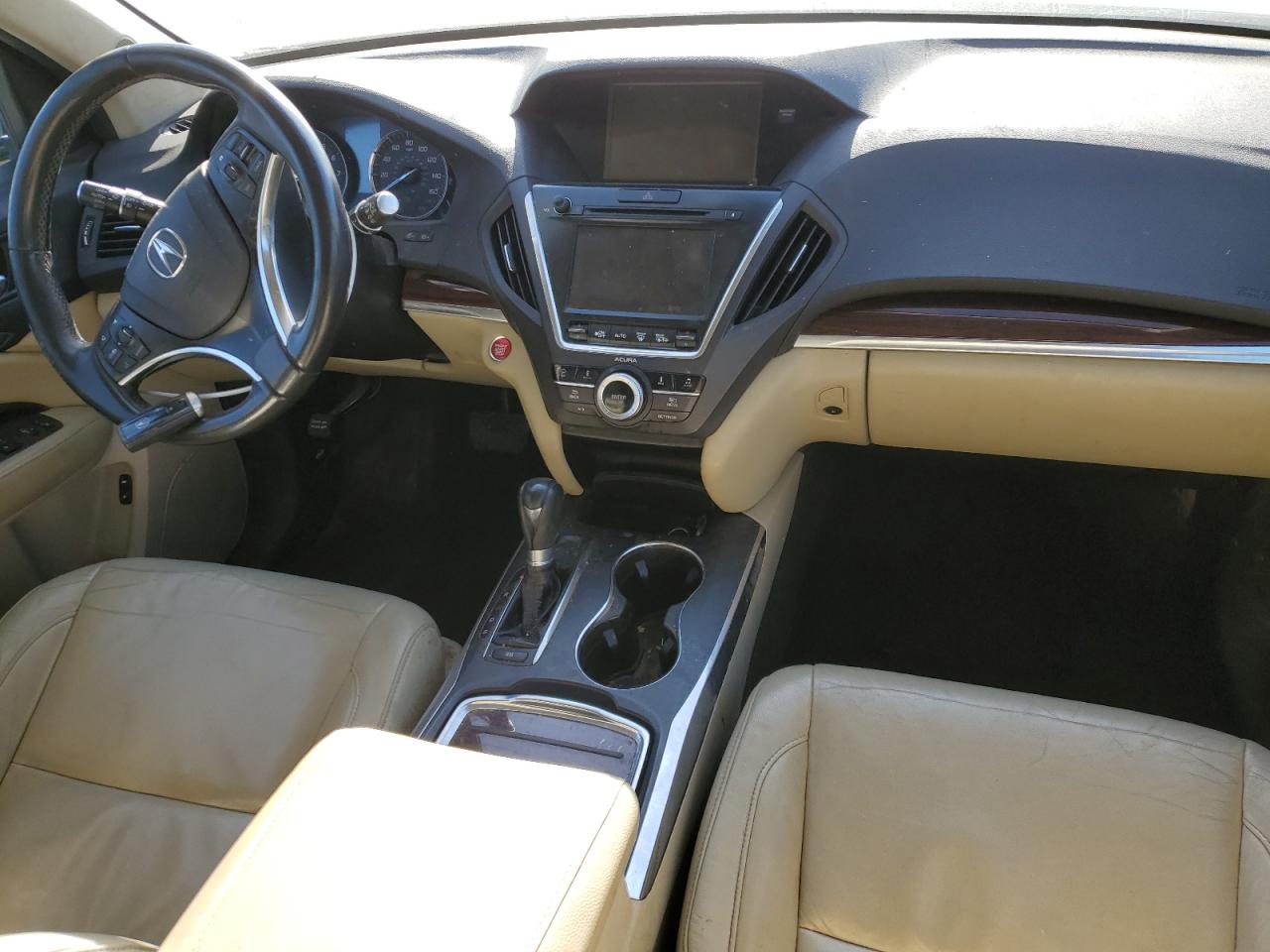 2015 Acura MDX VIN 5FRYD4H49FB008936 Copart auction photo, front end / minor dent/scratches damage thumbnail 8